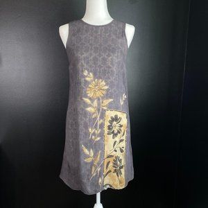 Floral & Vine Shift Mini Midi Tank Dress